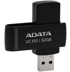 Adata UC310/32GB/USB 3.2/USB-A/Černá