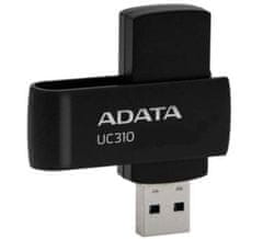 Adata UC310/128GB/USB 3.2/USB-A/Černá