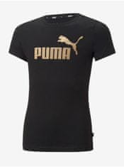 Puma Černé holčičí tričko Puma ESS+ 110