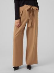 Vero Moda Béžové dámské kalhoty AWARE by VERO MODA Gaia XL