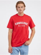 Converse Červené unisex tričko Converse Go-To All Star XXS