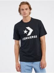 Converse Černé unisex tričko Converse Go-To Star Chevron XXS