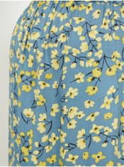 Mama.licious Žluto-modrá květovaná těhotenská sukně Mama.licious Fransisca L
