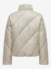 Jacqueline de Yong Krémová dámská prošívaná zimní bunda JDY Verona XL