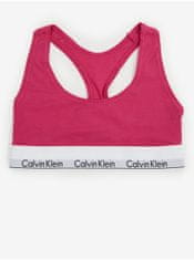 Calvin Klein Tmavě růžová dámská podprsenka Calvin Klein Underwear S