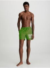Calvin Klein Zelené pánské plavky Calvin Klein Underwear S