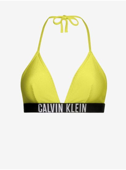 Calvin Klein Žlutý dámský vrchní díl plavek Calvin Klein Underwear