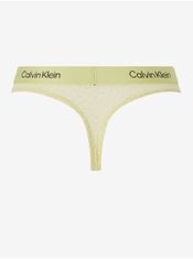 Calvin Klein Světle žlutá dámská tanga Calvin Klein Underwear XS