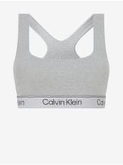 Calvin Klein Světle šedá dámská sportovní podprsenka Calvin Klein Underwear S