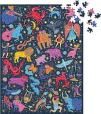Galison Metalické puzzle Souhvězdí 101: Pozorování hvězd 500 dílků