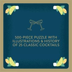Ridley's games Puzzle Pro milovníky koktejlů 500 dílků