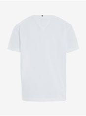 Tommy Hilfiger Bílé dětské tričko Tommy Hilfiger 160