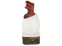 Mamido Noční LED lampička dinosaur Tyrannosaurus Rex červená