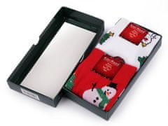 Kraftika 2pár (vel. 35-38) mix náhodný vánoční ponožky v dárkovém