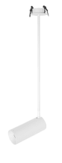 Nova Luce Nova Luce Vestavné výklopné svítidlo Brando - max. 10 W, GU10, pr. 60 x 850 mm, černá NV 7409604