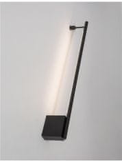 Nova Luce NOVA LUCE nástěnné svítidlo GROPIUS černý hliník LED 10W 230V 3000K IP20 9081130