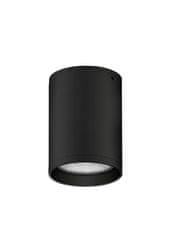 Nova Luce NOVA LUCE venkovní stropní svítidlo DARA černý hliník skleněný difuzor LED 9W 3000K 100-240V 120st. IP54 9136178