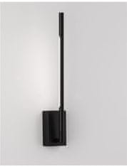 Nova Luce NOVA LUCE nástěnné svítidlo RACCIO černý kov a akryl LED 4.6W 230V 3000K IP20 9180712