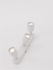 Nova Luce NOVA LUCE bodové svítidlo ORSON bílý kov GU10 3x10W 230V IP44 bez žárovky 9555818
