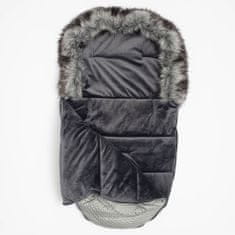 NEW BABY Zimní fusak Lux Fleece grey