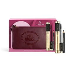 Sada řasenky Volume Unico Mascara Black 11ml + Kajal Pencil eyeliner Black 0.8g + The Bridge burgundy make-up bag
