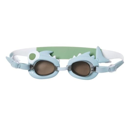Dětské plavecké brýle Shark Tribe v barvě khaki