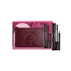 Impeccabile Mascara set Black 11ml + Matita Kajal eyeliner Black 0.8g + The Bridge burgundy makeup bag