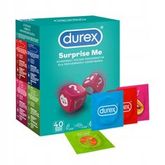 Suprise Me mix kondomů 40 ks pro potěšení z objevování