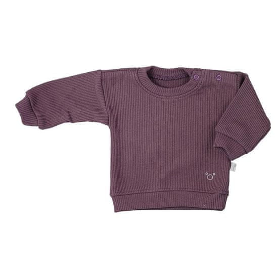 KOALA Kojenecké tričko Pure purple - 62 (3-6m)
