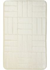 BRENO BO-MA Trading Int. s.r.o. Koupelnová předložka 667 cream, Béžová (Rozměr: 50 x 80 cm)