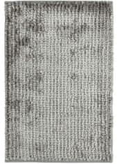 BRENO BO-MA Trading Int. s.r.o. Koupelnová předložka ELLA MICRO šedá, Šedá (Rozměr: 40 x 50 cm)