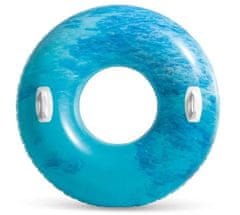 Intex Intex 56267 Kruh plovací s úchyty Vlny modrý