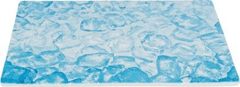 Trixie Chladící keramická podložka pro králíky, 35 x 25 cm, modrá