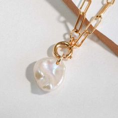 Decadorn Půvabný náramek s pravou perlou Sea Chunky
