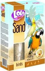 LOLO LOLOpets písek s mušlemi pro ptáky 1500 g