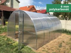 LEGI Zahradní skleník LEGI ESTRAGON 4 x 3 m, 6 mm GA179943-6MM