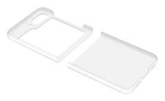 CellularLine Zadní kryt s ochranným rámečkem Clear Duo pro Samsung Galaxy Z Flip5 CLEARCSGALZFLIP5T, čirý