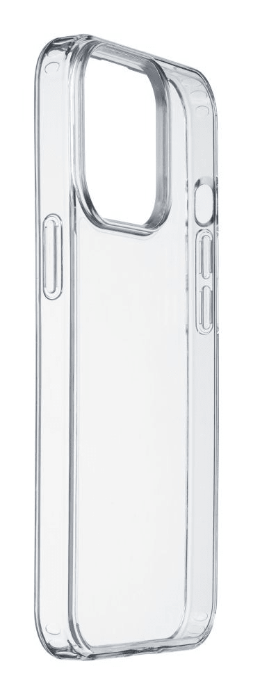 CellularLine Zadní čirý kryt s ochranným rámečkem Clear Duo pro Apple iPhone 15 Pro Max CLEARDUOIPH15PRMT
