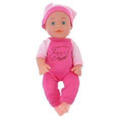 Nobo Kids  Baby Doll Sleepyhead 30 cm - malina