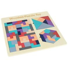Nobo Kids  Montessori puzzle dřevěné kostky puzzle