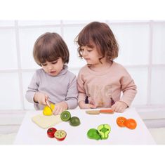 Nobo Kids  Dřevěné ovoce a zelenina pro řezání na magnetu