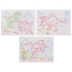 Nobo Kids  Magická 3D LED tabule pro kreslení dinosaurů