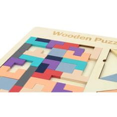 Nobo Kids  Montessori puzzle dřevěné kostky puzzle