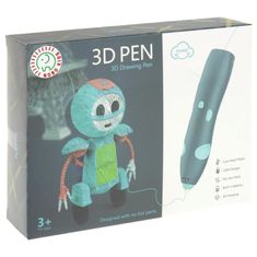 Nobo Kids Sada kreativních 3D kouzelných per - modrá