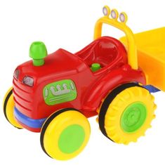 Nobo Kids  Interaktivní traktorový přívěs Farmer Sounds