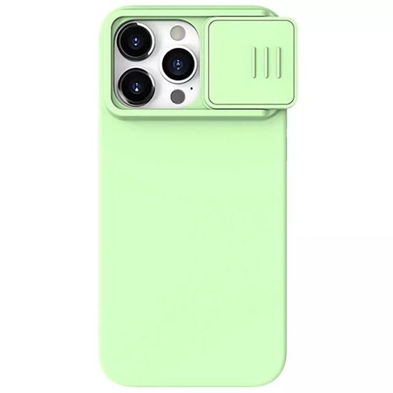Nillkin Kryt CamShield Silky Silicone Case for Apple iPhone 15 Pro Max , barva mátová