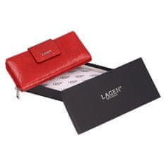 Lagen Dámská kožená peněženka LG-2162 RED