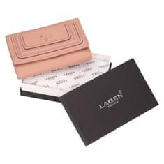 Lagen Dámská kožená peněženka BLC/5782/323 PEACH