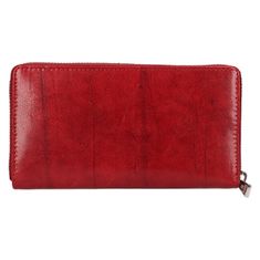 Lagen Dámská kožená peněženka LG-2161 WINE RED