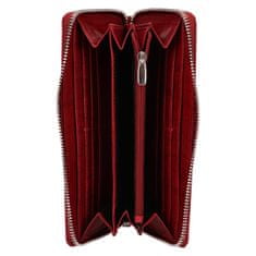 Lagen Dámská kožená peněženka LG-2161 WINE RED